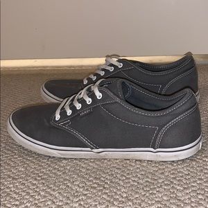 Grey classic thin soled vans